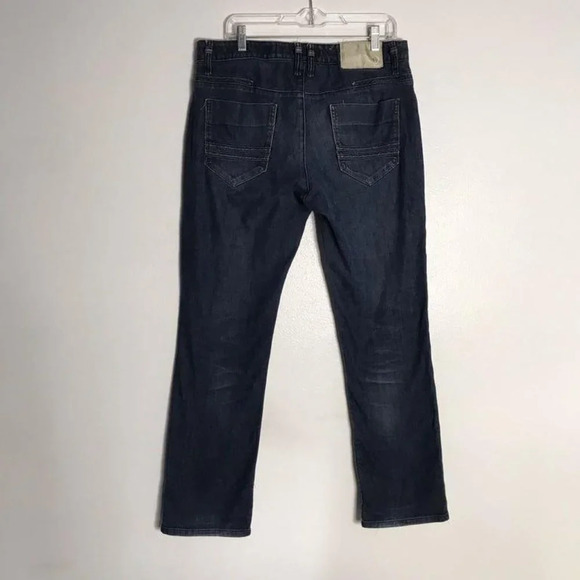 Five Four Mens Relaxed Blue Jeans Straight Leg - Picture 2 of 6